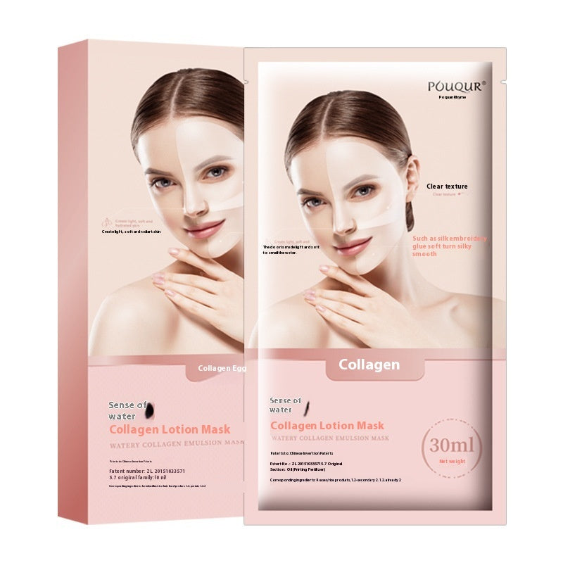 Collagen Lotion Mask Box Water-sensitive