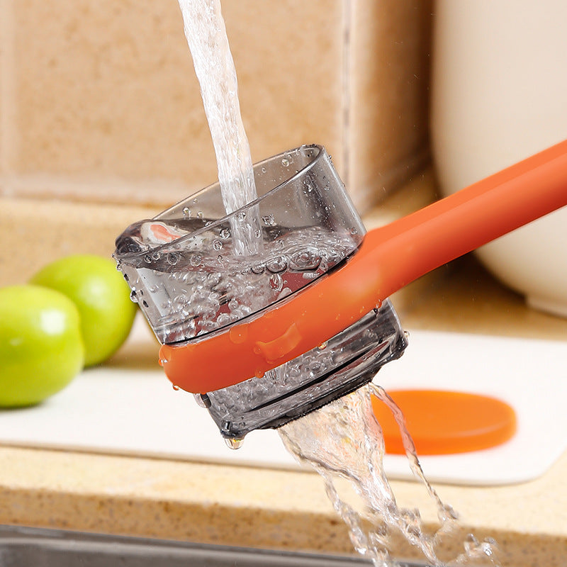 Kitchen Multi-Functional Peeler With Bucket Storage Scratcher Fruit