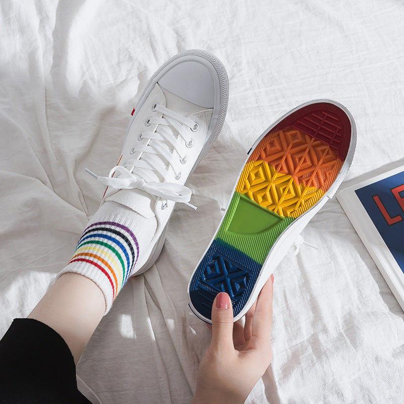 Canvas Shoes Fairy Rainbow