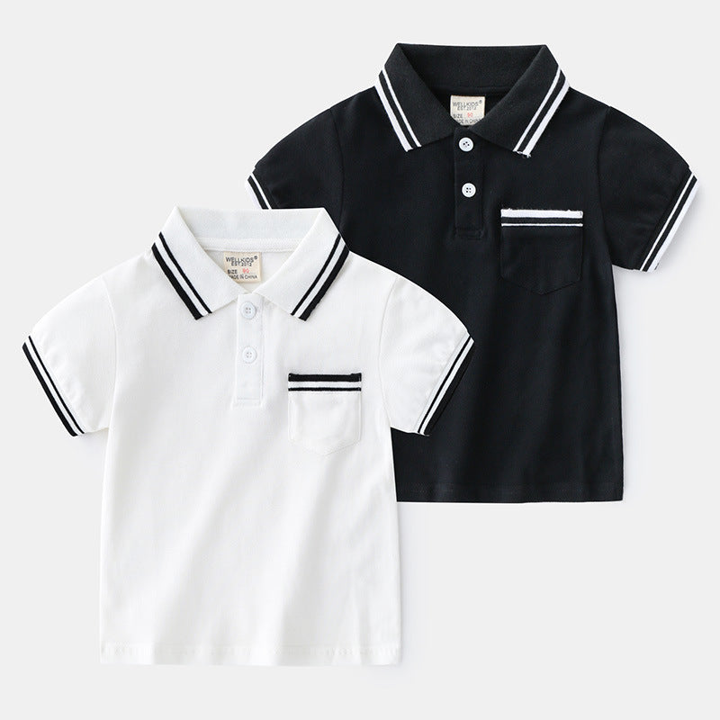 Boys' T-Shirt Summer Polo