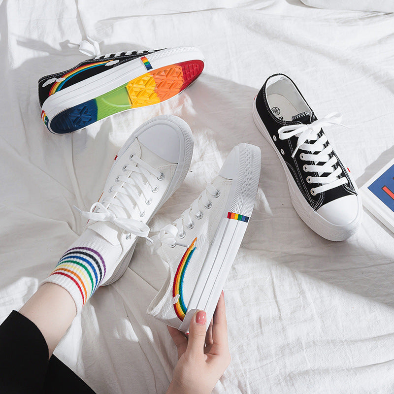 Canvas Shoes Fairy Rainbow