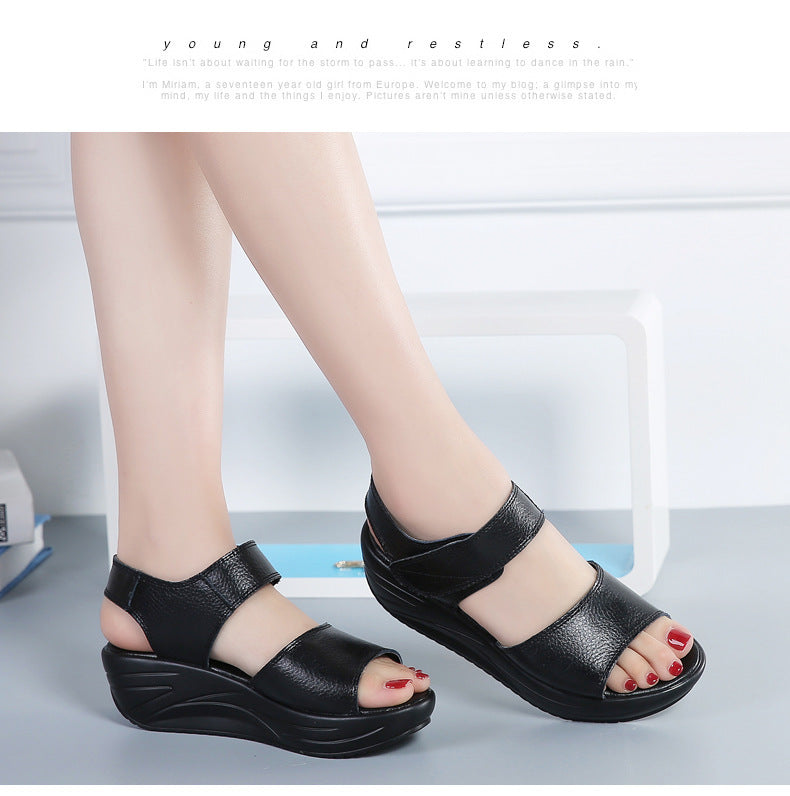 Women's Summer PU Platform Fashion Sandals