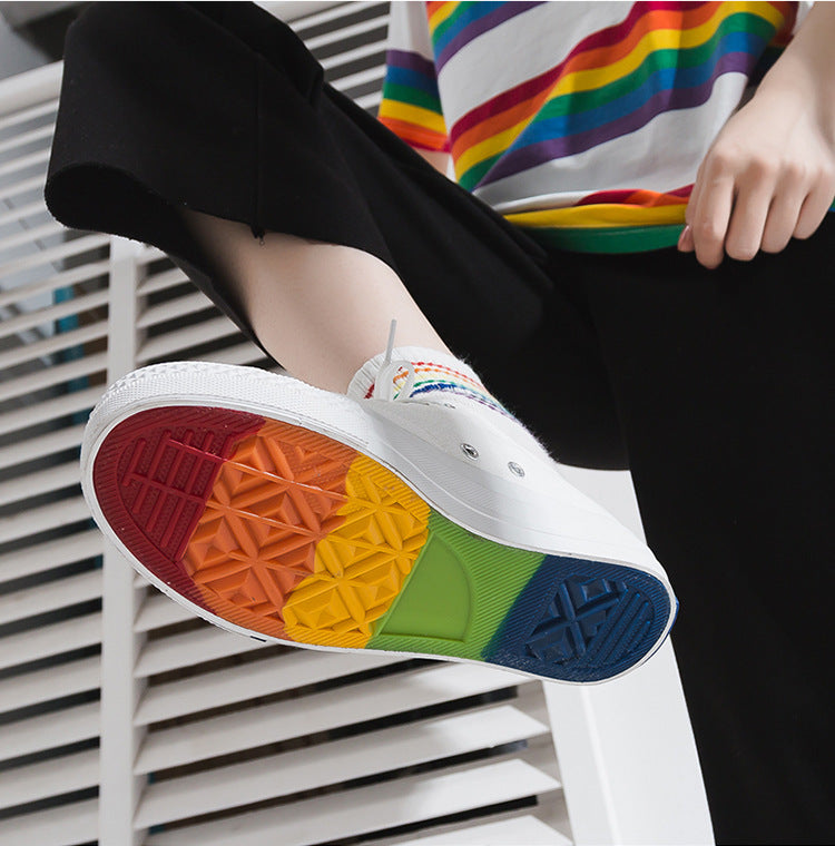 Canvas Shoes Fairy Rainbow