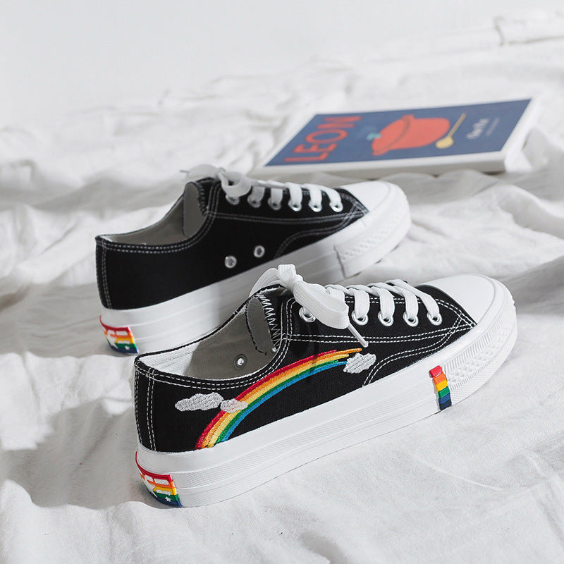 Canvas Shoes Fairy Rainbow