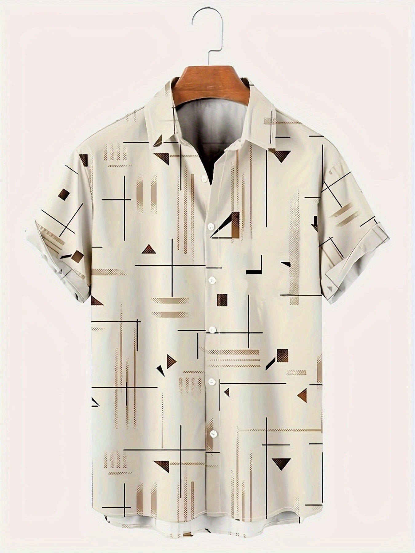 Fashion Printed Shirt Summer Menswear Printing