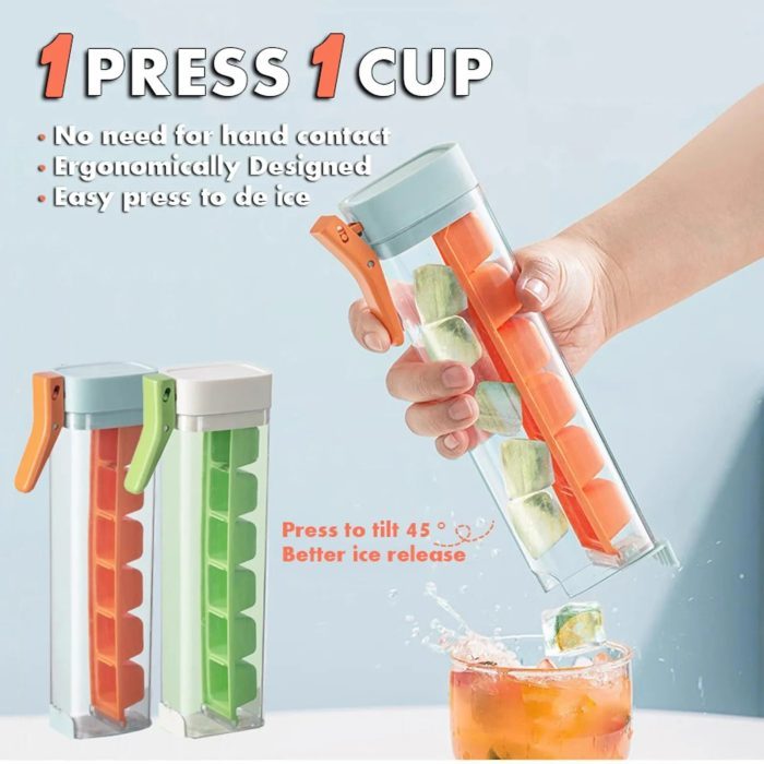 Ice Cube Mold Household Ice Maker Food Grade Press