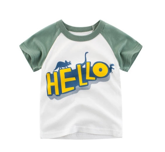 Children's Boys Cotton T-shirt