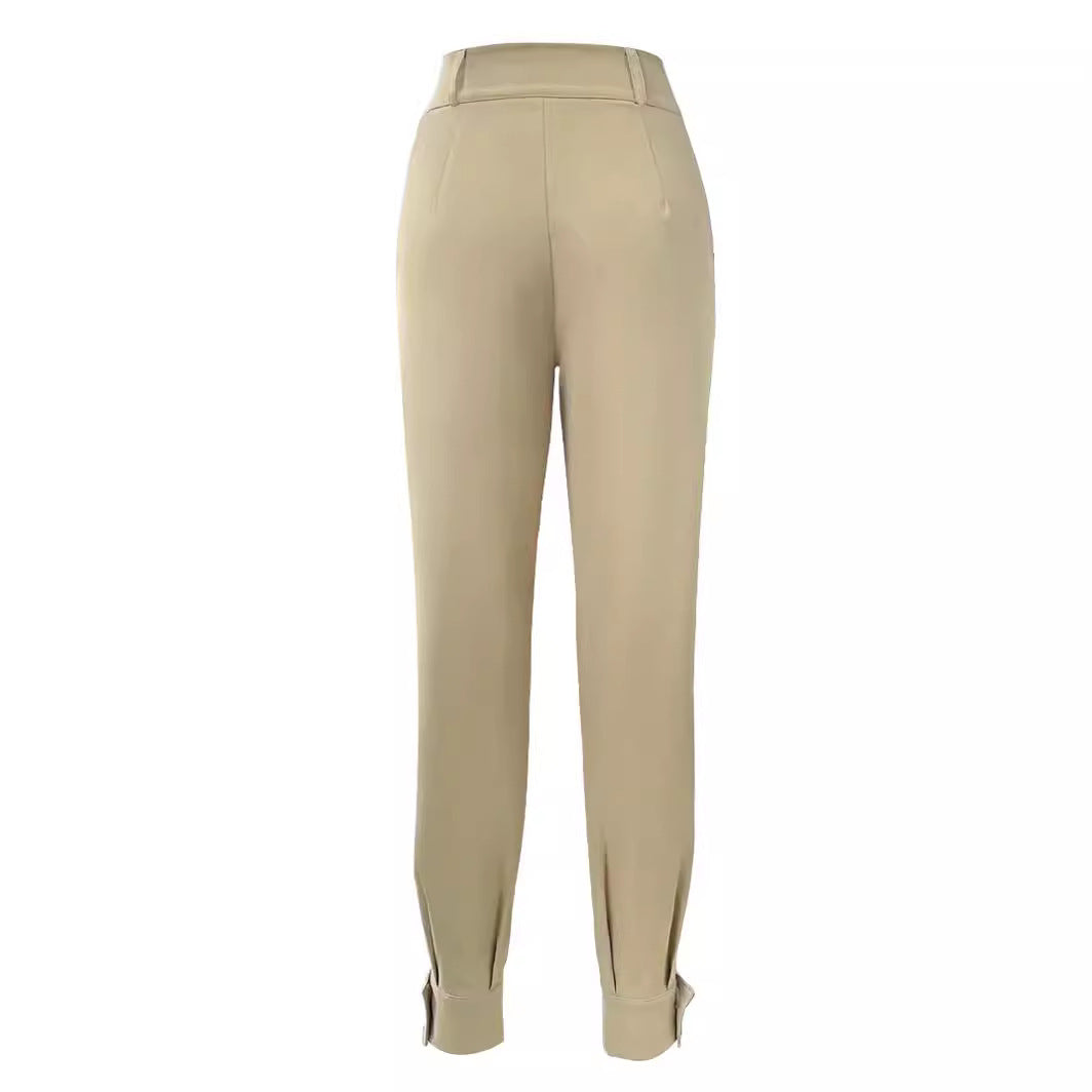 Joker Solid Color Trousers