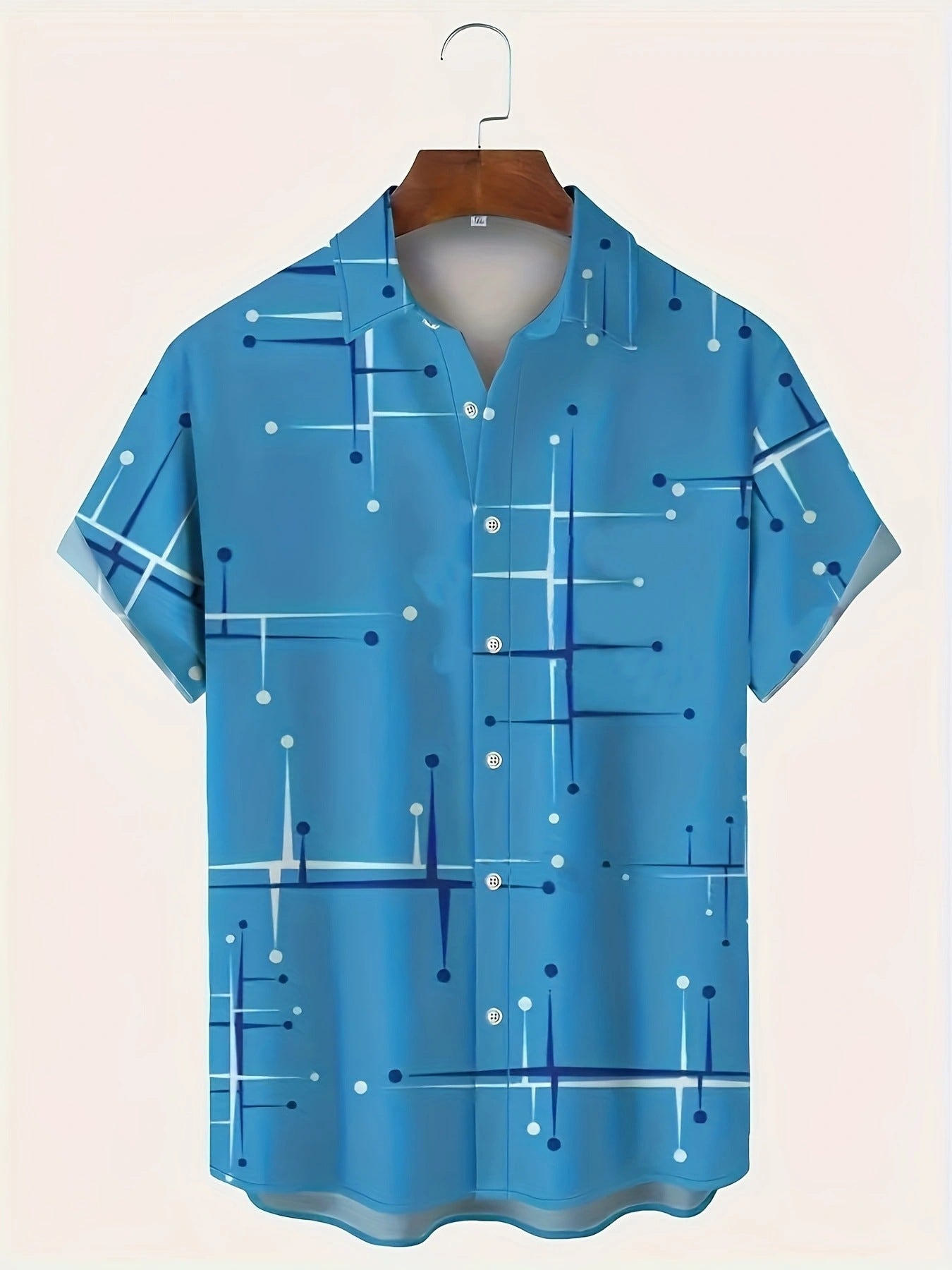 Fashion Printed Shirt Summer Menswear Printing