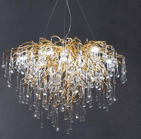 Postmodern Light Luxury Chandelier Water