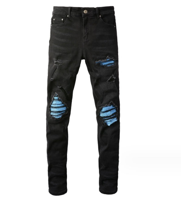 Men's Distressed Jeans