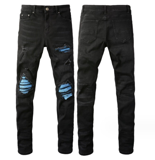 Men's Distressed Jeans