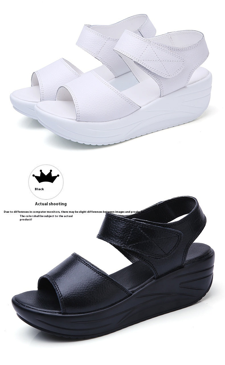 Women's Summer PU Platform Fashion Sandals