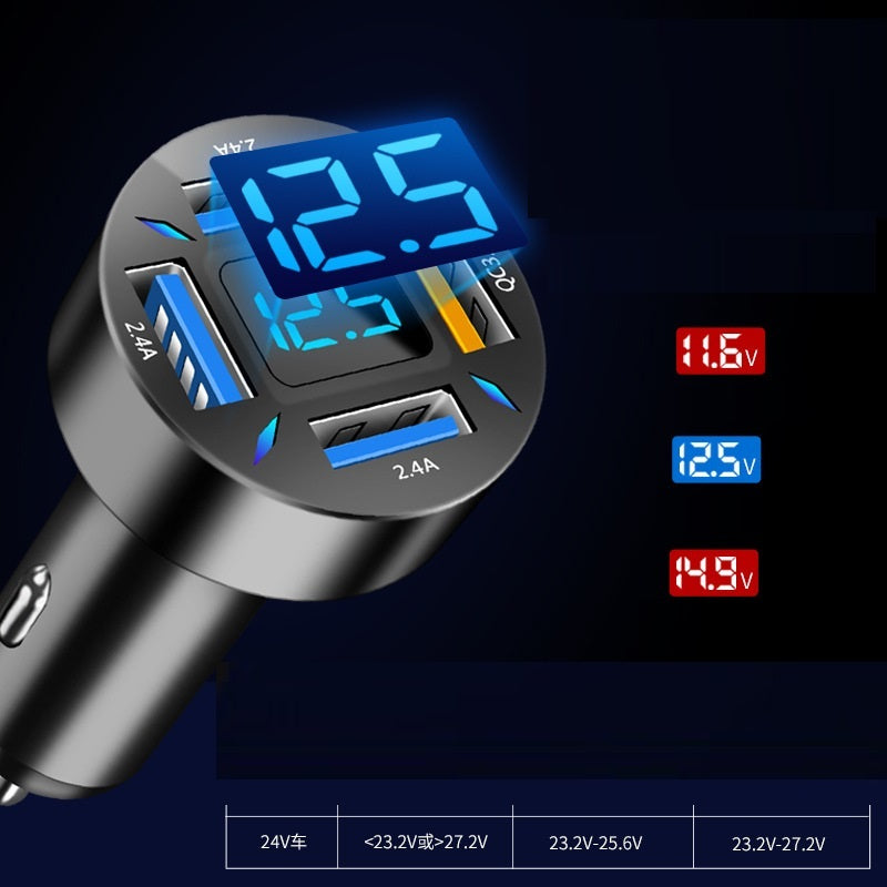 4USB Car Charger