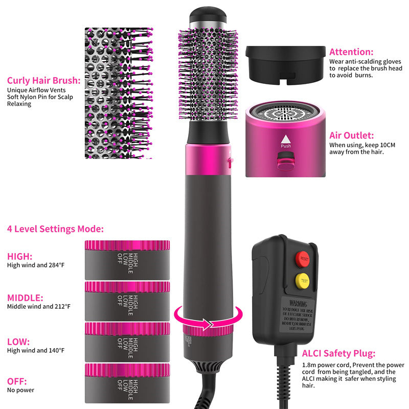 5 In 1 Hair Dryer Brush Dryer Professional