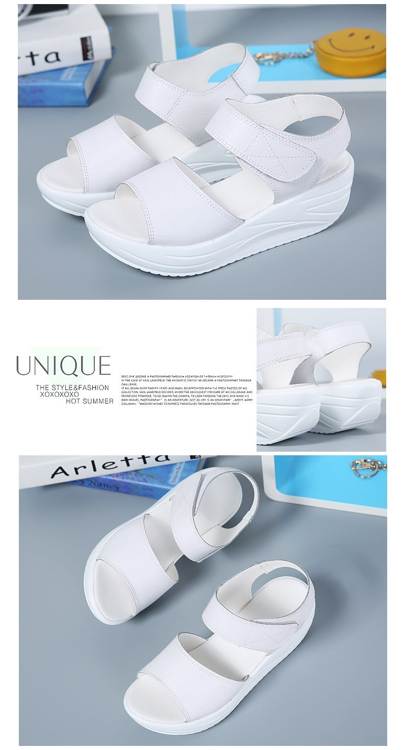 Women's Summer PU Platform Fashion Sandals